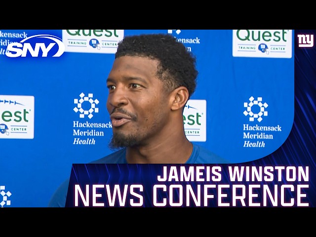 Jameis Winston talks being benched by Giants in favor of J.J. McCarthy