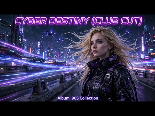 High-Speed Midnight Highway 1998 🏎️⚡ | Cyber Destiny (90s Eurodance Club Cut)