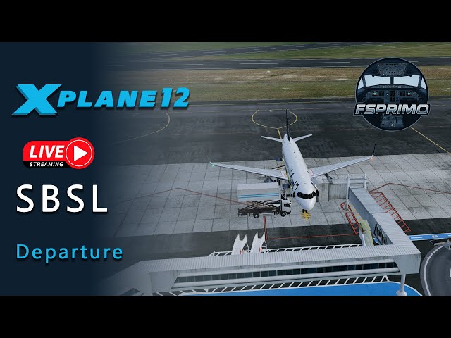 Real Airbus Pilot - SBSL Departure- #xplane12 #quest3 #virtualreality #vr