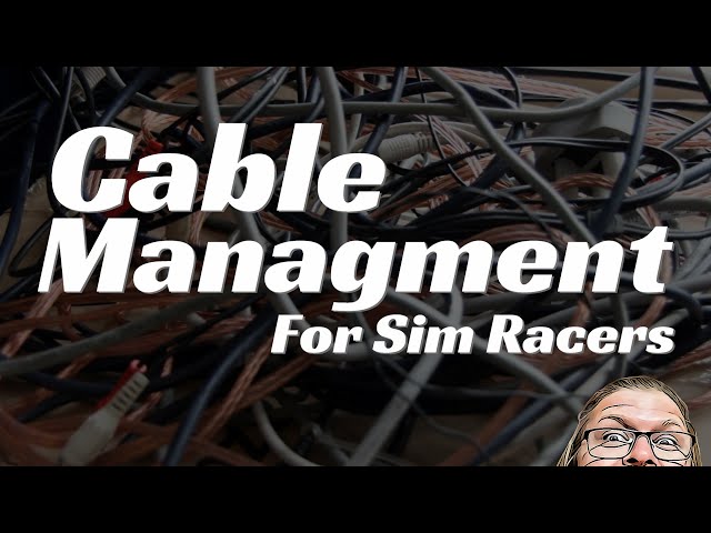 Cable Management Tips to Clean Up YOUR Sim Racing Rig