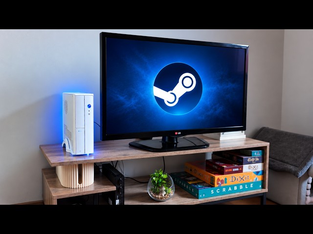 I Built a TINY Gaming PC From Parts I Had Lying Around