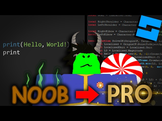 NOOB learns how to CODE in ROBLOX (Noob to PRO)🔴LIVE #4