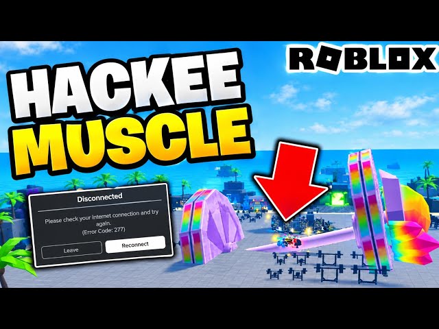 HACKEE 💪MUSCLE LEGENDS💪 y está ROTISIMO!!!😱🤯☠️