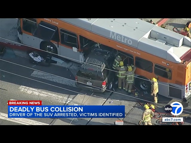 Driver arrested in deadly Chatsworth bus crash has criminal history, records show
