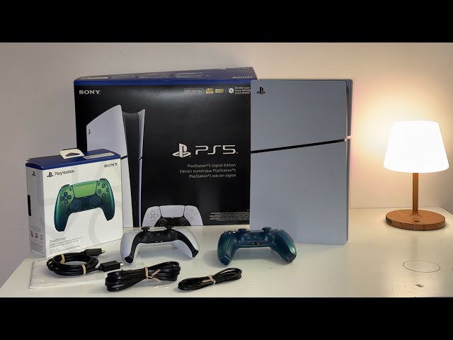 New PlayStation 5 Slim Digital Edition 825GB Console Unboxing #ps5 #unboxing #gaming 