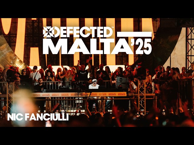 Nic Fanciulli | Live from the Ditch at Defected Malta | Rolling Tech House Mix