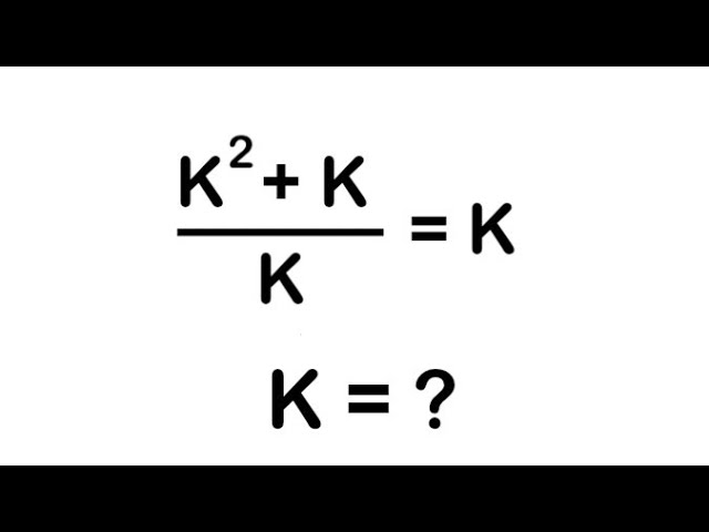A Beautiful olympiad Algebra Question l Math Olympiad 