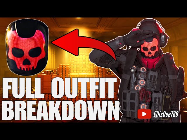 FULL OUTFIT BREAKDOWN EllisDee789 | How to get RED_FACED MASK & COVERT HUNTER - The Division 2