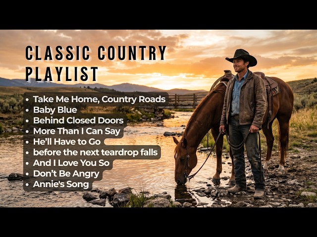 Timeless Country Song - Take Me Home, Country Roads, Annie's Song - Best 70s 80s 90 Country Playlist