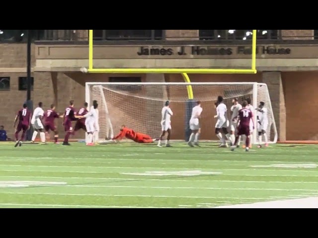 CFC goalkeeper Jean Antoine with the game-winning save in the 90th minute vs Savannah Clovers