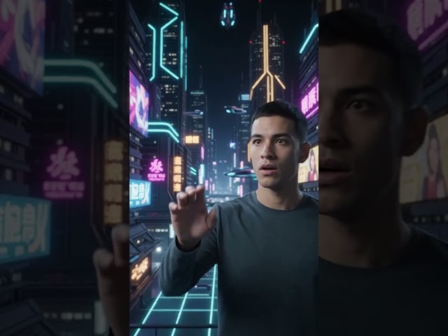 What If VR Became Real? 🤯🥽 #virtualreality  #vr  #futuretech  #technology #future  #ai  #shorts