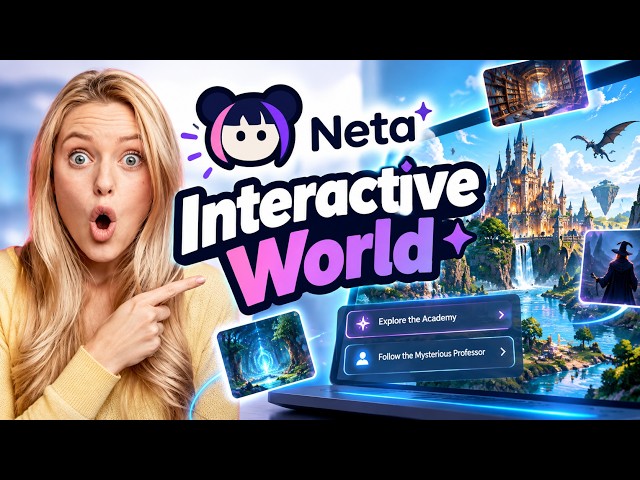 I Built an Entire Magical World with AI | Neta Art