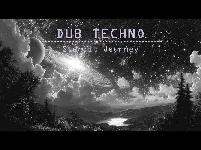 Starlit Journey ✨ Deep Dub Techno for Late Night Focus and Coding