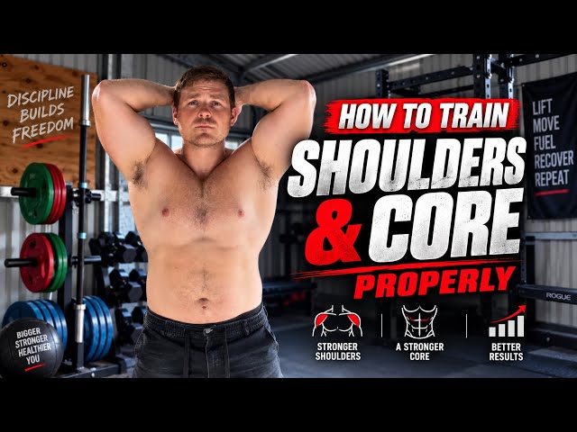 How to Train Shoulders & Core Properly | Build Strength & Stability
