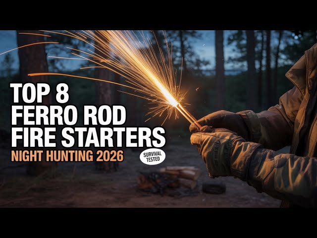 Top 8 Ferro Rod Fire Starter for HUNTING IN NIGHT 2026