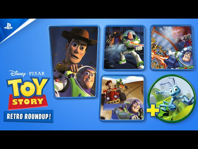 Toy Story: Retro Roundup - Launch Trailer | PS5 & PS4 Games