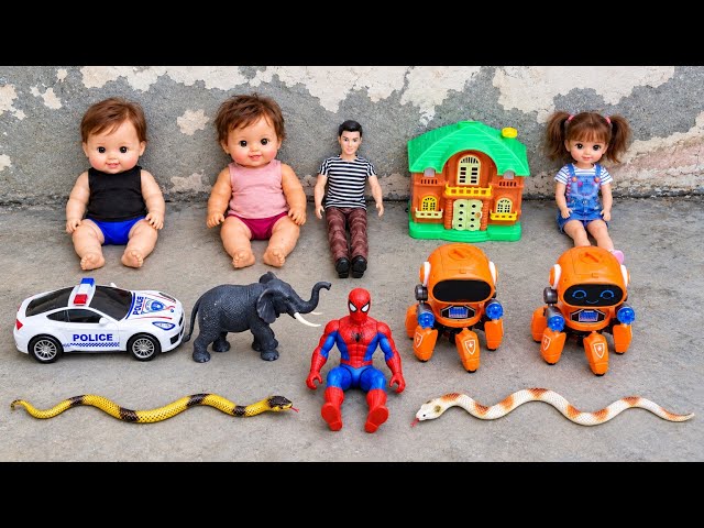 Spiderman or Hulk Tractor me Ghoomne gaye or Sabko Animals se bachaya 