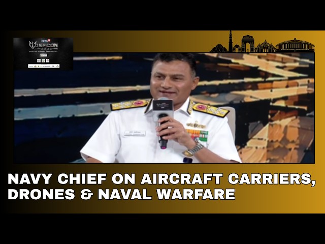 'Sea Has Become Very Competitive': Navy Chief Admiral Swaminathan At News18 DEFCON 202 | News18