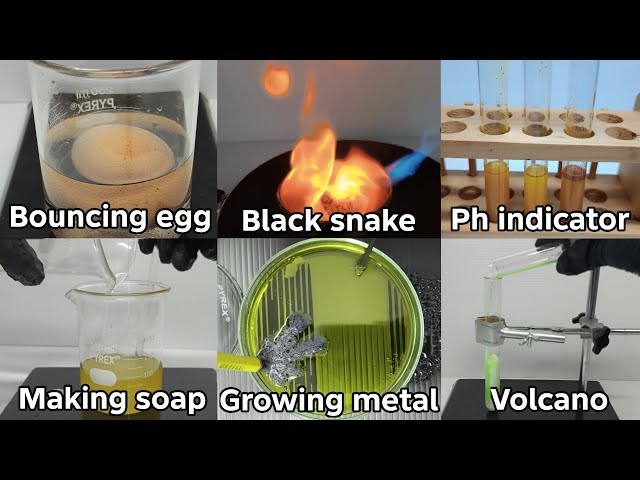 6 Mind-Blowing Chemistry Experiments That Look Like Magic! (Part 2) 