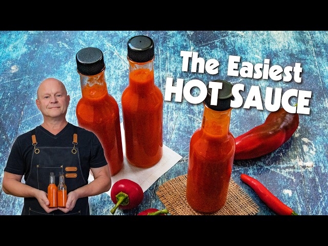 3-Ingredient Hot Sauce - The Easiest Homemade Hot Sauce