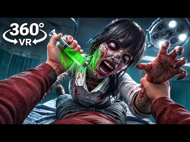Зомби-апокалипсис 360° VR — Выживание в больнице!