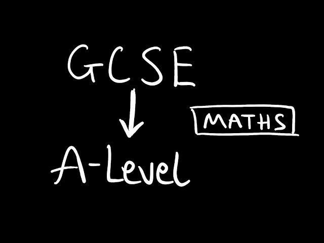 GCSE to A-Level transition (Maths)