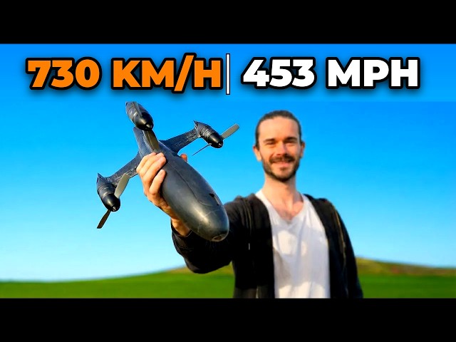 The Fastest Drone Ever Flown (And It Almost Didn't Survive)