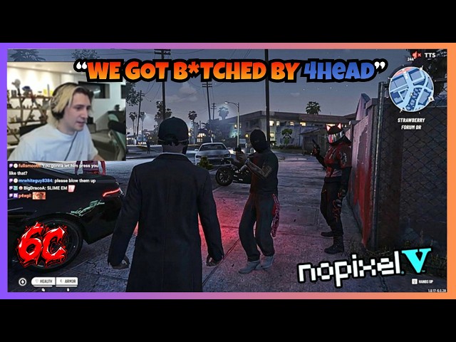🤬Brick Bois Argue After Getting Pressed by 4Head Robbing SouthSide Houses I NoPixel V GTA RP