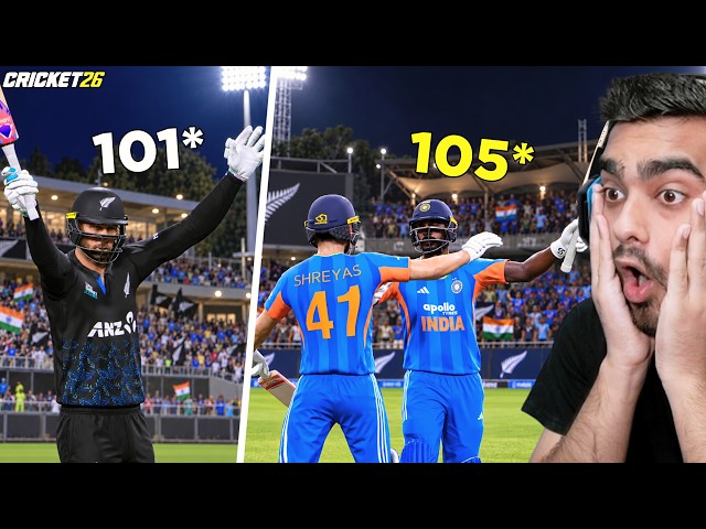 Conway 101* & Sanju 105* NZ Vs IND T20I-1 Cricket 26 (Hard)