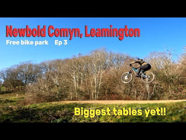 Newbold Comyn MTB. The biggest tables I've ever seen!!