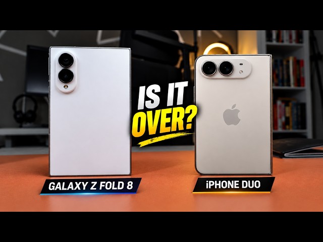 iPhone Duo vs Galaxy Z Fold 8 | Samsung Has a BIG Problem!