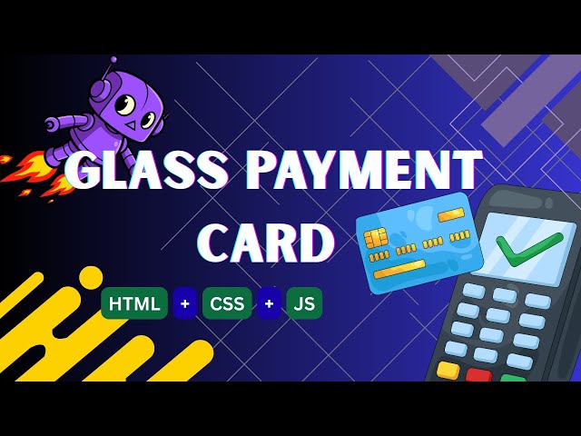 Build This Glassmorphism Card Form in HTML & CSS