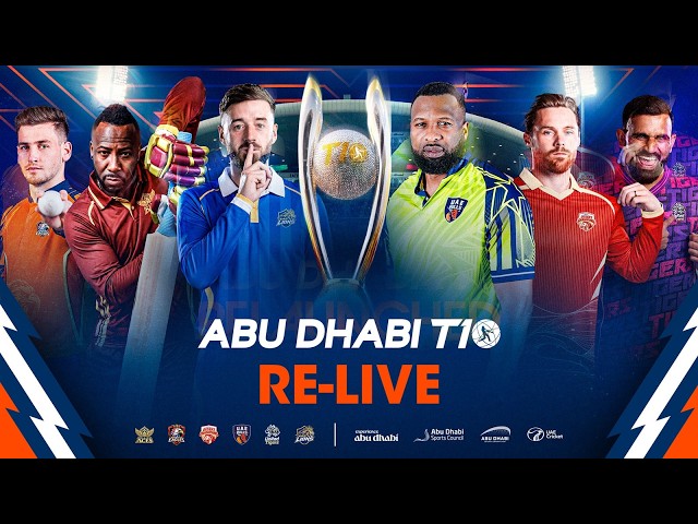 RE-LIVE | Abu Dhabi T10 | Season 9 | Match 1