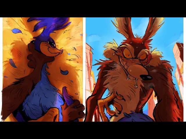 Freaky Couple || Coyote vs Acme || Coyote x Roadrunner #looneytunes #roadrage