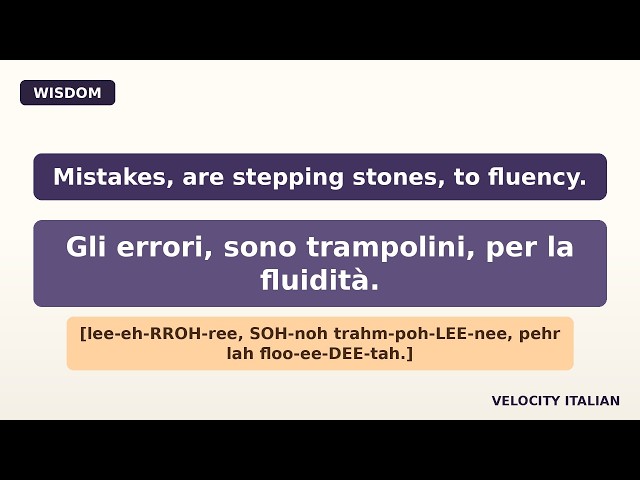 Learn Italian in 10 Minutes | Wisdom Phrases Every Beginner NEEDS to Know! (Saggezza)