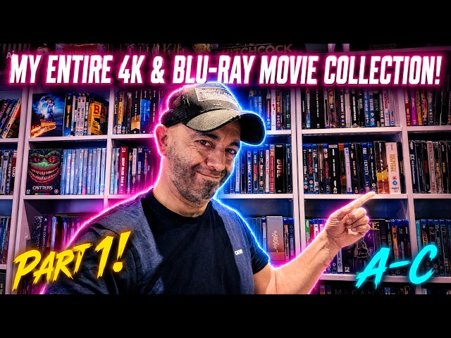 My Entire 4k & Blu ray Collection! Part 1!