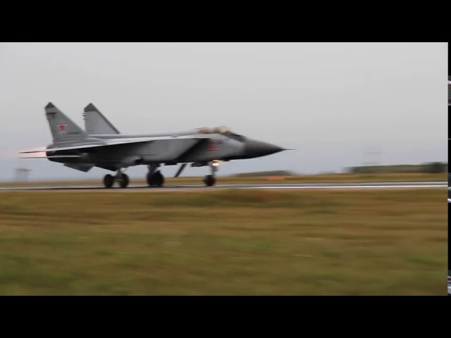Mig 31 Takeoff, nice sound