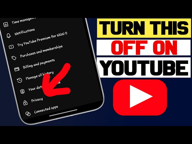 Everyone Who Watches Youtube Turn This off