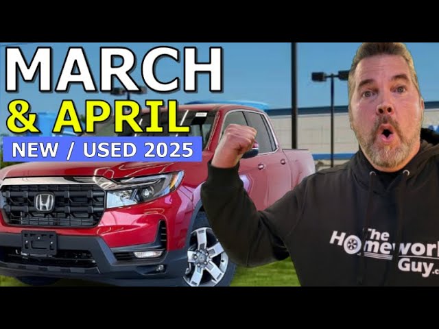 March & April Car Deals! (Car Prices on New/Used) Kevin Hunter the Homework Guy