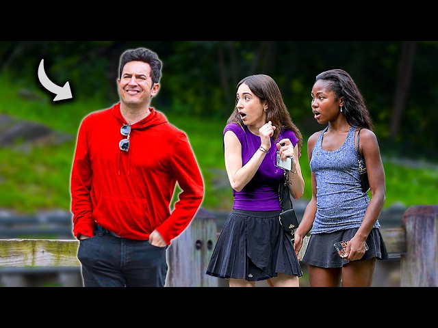 She RETURNED FIRE! Fart Prank PERFECTION in Central Park!