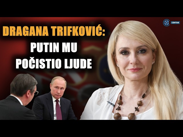 Putin mu počistio ljude! Dragana Trifković: Vučiću, u Moskvi te gledaju kao neprijatelja!