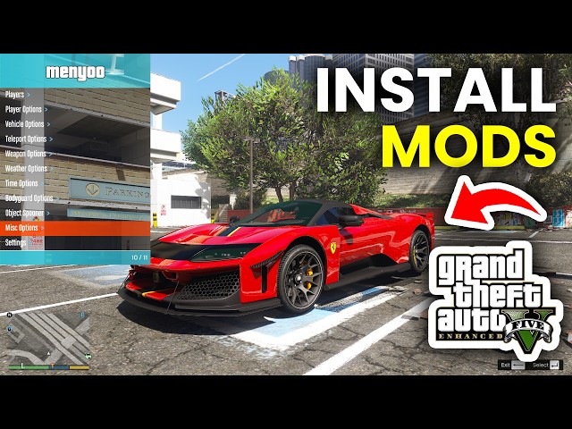 How To Install Mods In GTA 5 Enhanced PC - Tutorial