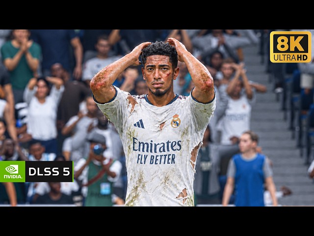 EA FC 27 With DLSS 5 Looks PHOTOREALISTIC in 8K! | RTX 5090 Max Settings Gameplay
