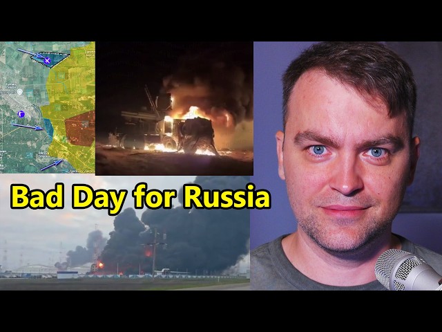 Update from Ukraine | A Very Bad Day for Russia: Frontline Falls, Oil Burns