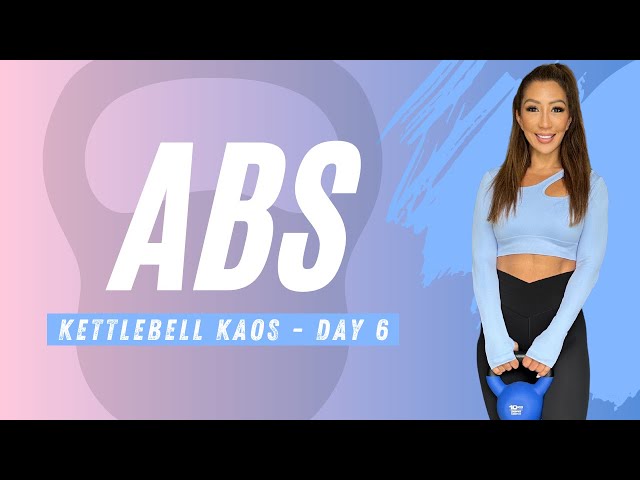 Burn Belly Fat by doing this KETTLEBELL ABS Workout, An Intense CORE Challenge to shrink your WAIST