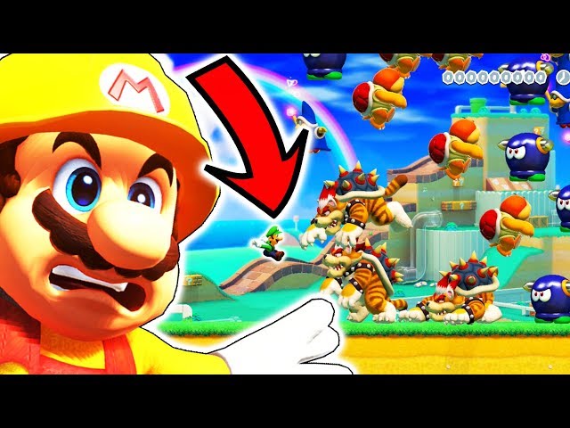Mario Maker 2 BOSS FIGHT CHALLENGE 😈