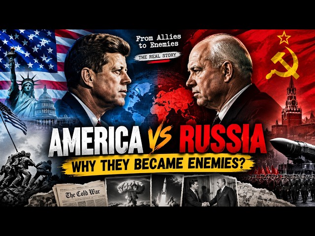 Why America and Russia Became Enemies | The Cold War Explained
