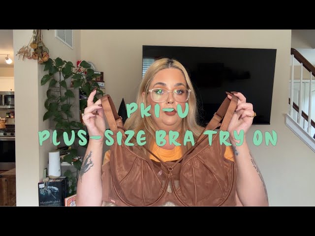 PKI-U BEST Plus-size Bra!!! Try on 