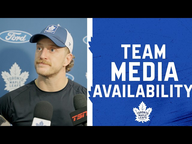 Maple Leafs Group 1 Full Media Availability | Training Camp | September 22, 2026