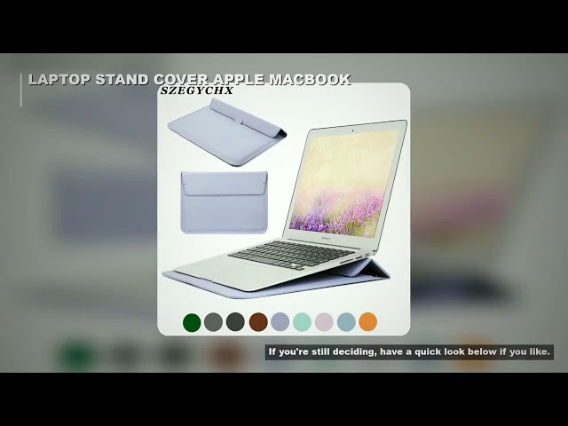 Laptop Stand Cover For Apple Macbook Air 13 Sleeve M5 M4 M2 Pro 13 16 15 Laptop Case For Macbook Pro